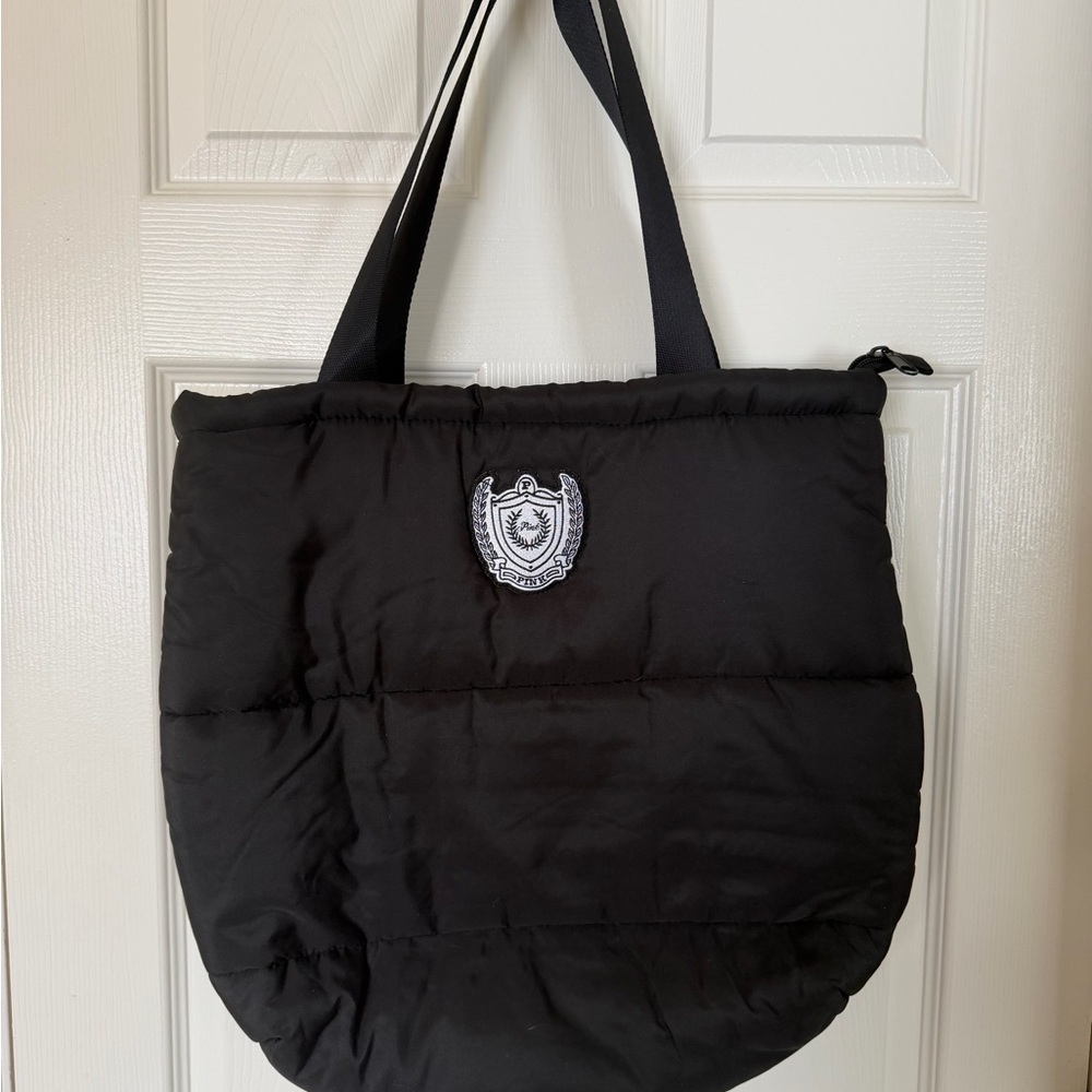 Victorias Secret Black Tote Bag